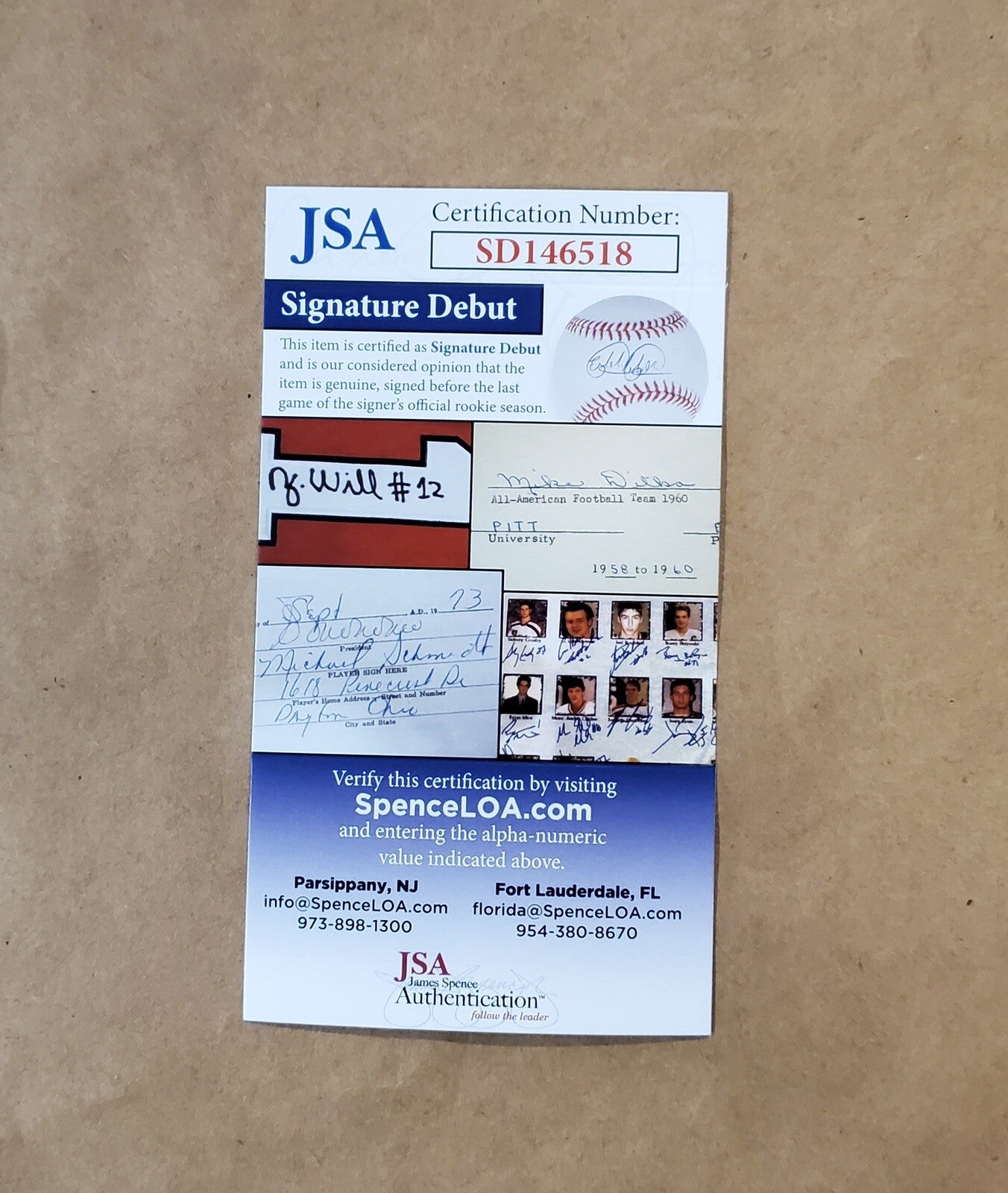 BUFFALO BILLS FRAMED GREGORY ROUSSEAU SIGNED FRAMED RED CUSTOM JERSEY JSA COA!!!