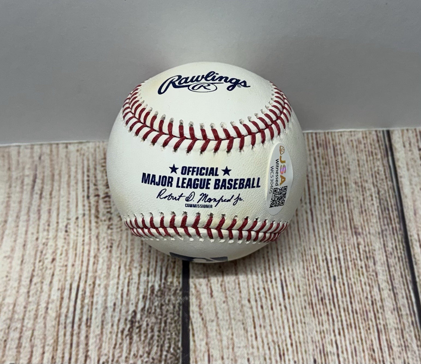 JOSE CANSECO SIGNED OFFICIAL MAJOR LEAGUE BASEBALL JSA COA!!!
