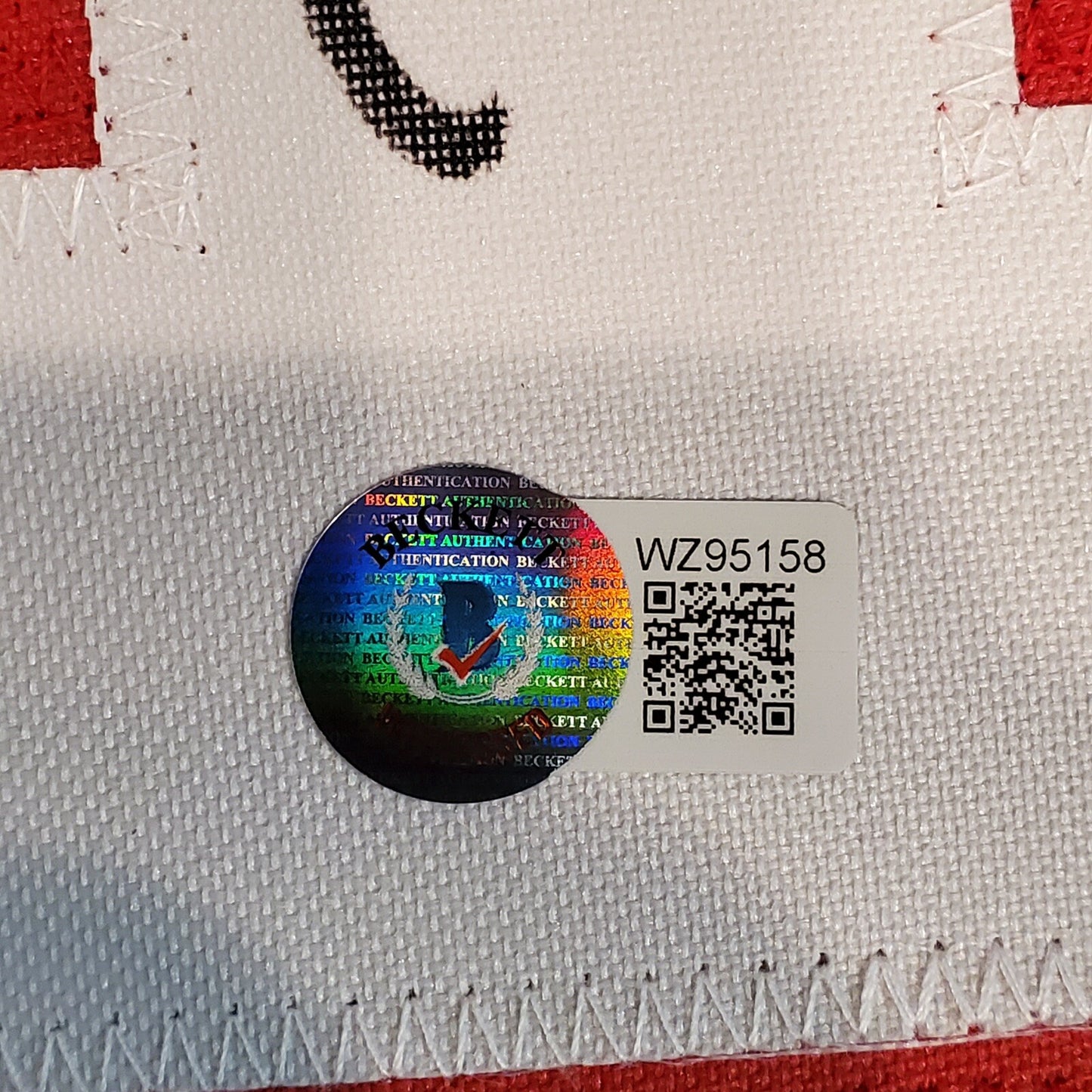 HOUSTON OILERS FRAMED WARREN MOON SIGNED BLUE CUSTOM JERSEY BECKETT COA!