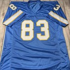 PHILADELPHIA BELL (WFL) VINCE PAPALE SIGNED BLUE CUSTOM JERSEY “INVINCIBLE” JSA