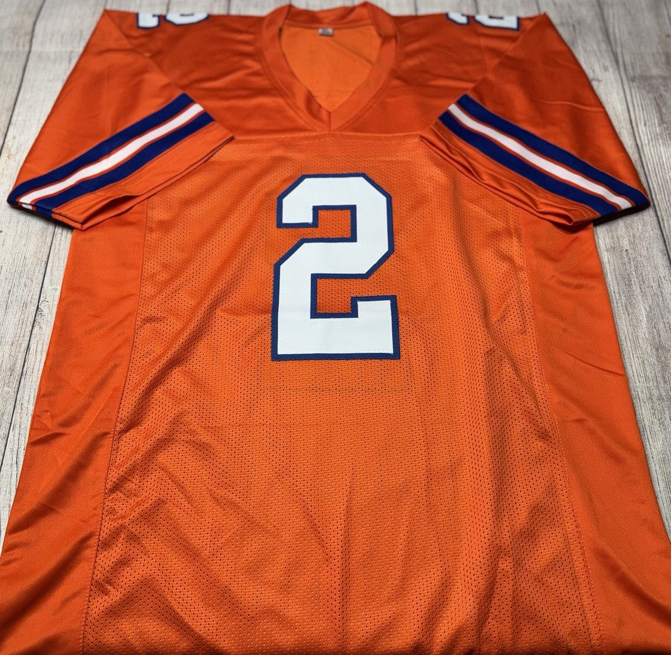 DENVER BRONCOS PATRICK SURTAIN II SIGNED CUSTOM THROWBACK “24 DPOY” BECKETT