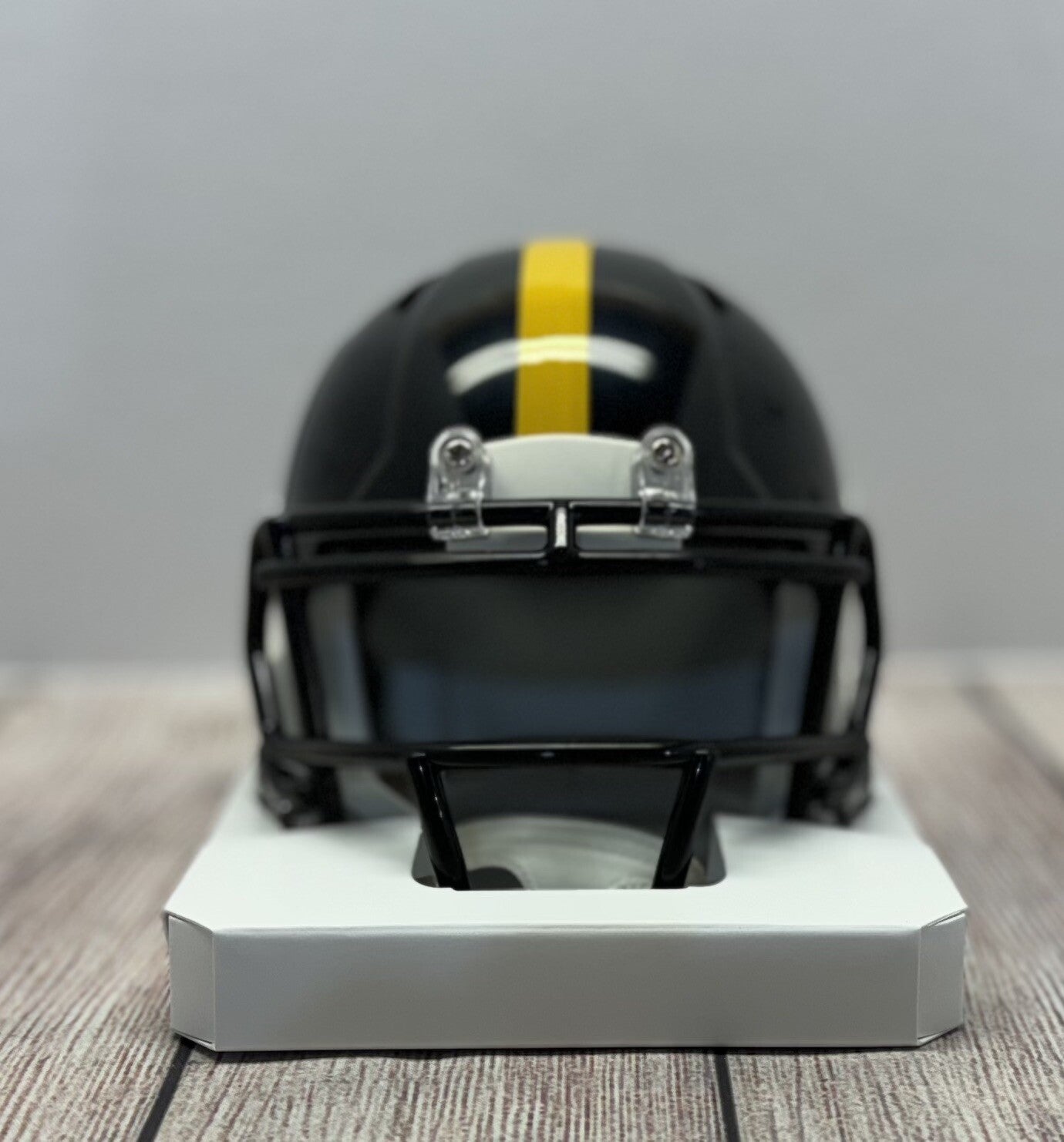 PITTSBURGH STEELERS JOEY PORTER SR SIGNED MINI HELMET JSA COA!!!