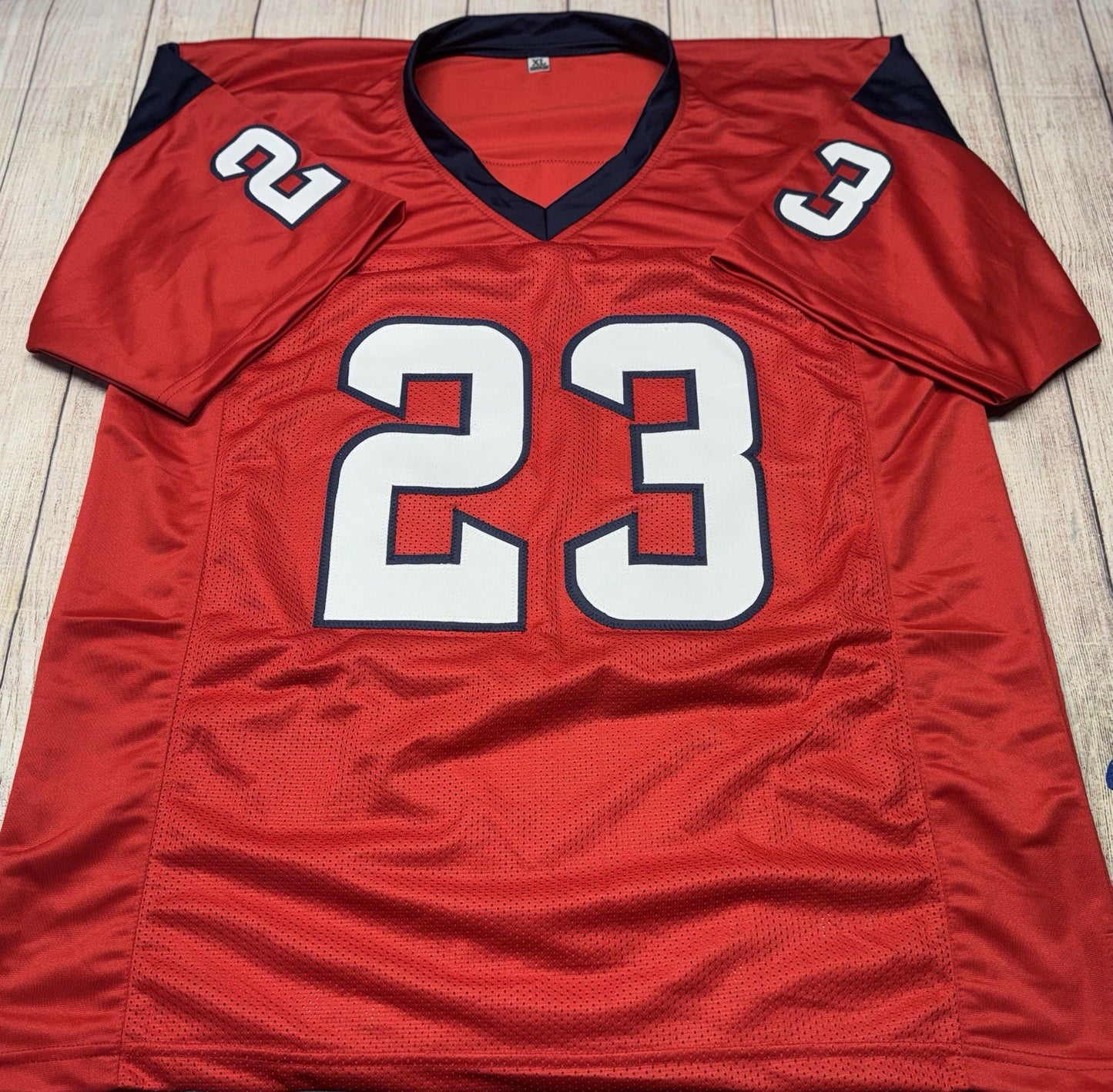 JSA certificate of authenticity for Jaylen Reed autographed Texans jersey