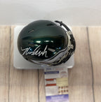Nolan Smith JR Autographed Philadelphia Eagles Mini Helmet – JSA COA