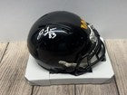 WASHINGTON COMMANDERS SIGNED JAYLIN LANE BLACK SPEED MINI HELMET BECKETT COA!!