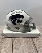 Kansas State Wildcats Felix Anudike-uzomah Autographed White Mini Helmet – Beckett COA
