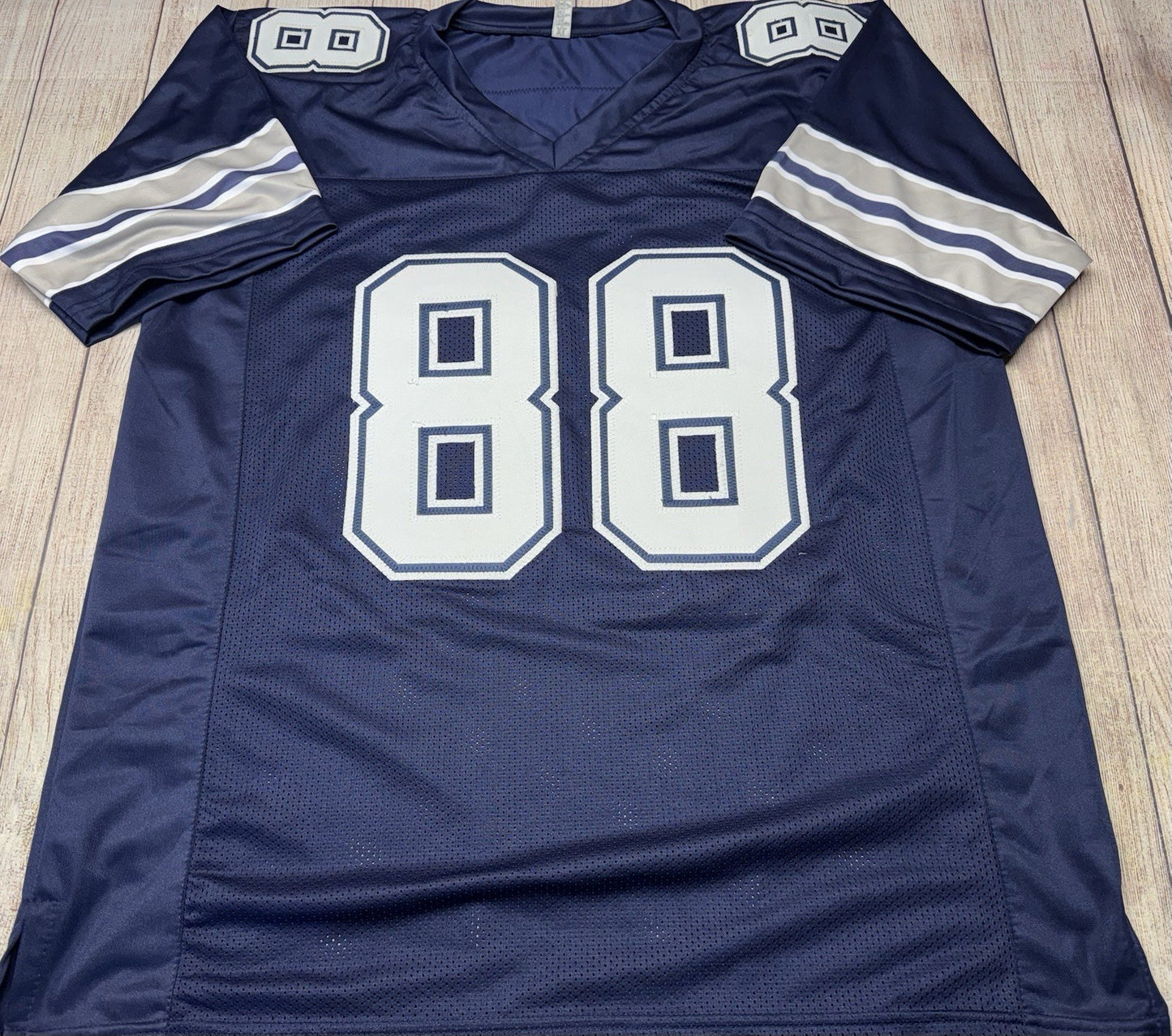 DALLAS COWBOYS DREW PEARSON SIGNED BLUE CUSTOM JERSEY W/JSA COA!!!