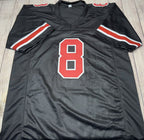 Ohio State Buckeyes Cade Stover Autographed Black Custom Jersey – Beckett COA