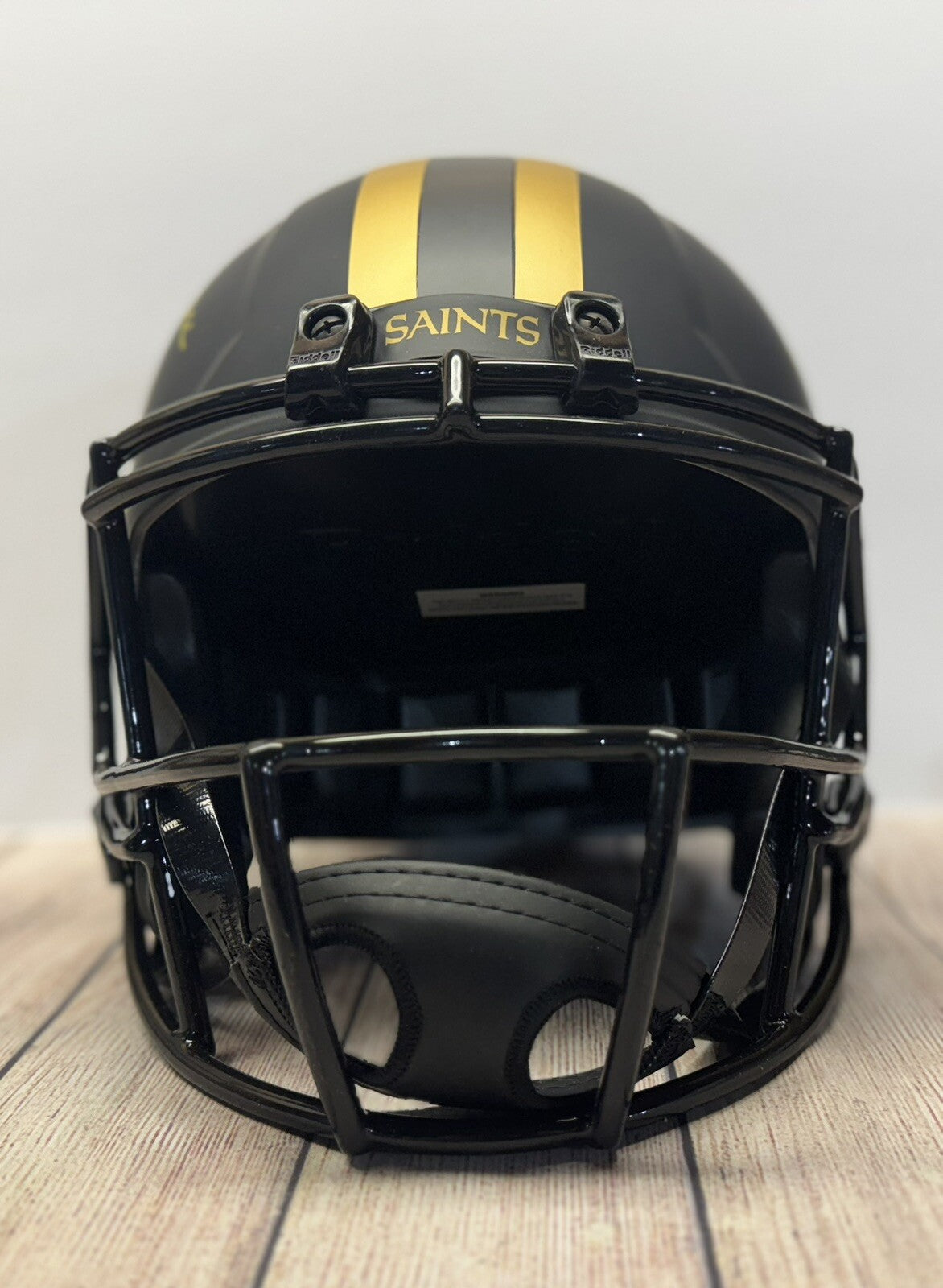 NEW ORLEANS SAINTS BRYAN BRESEE SIGNED FULLSIZE ECLIPSE HELMET  JSA COA