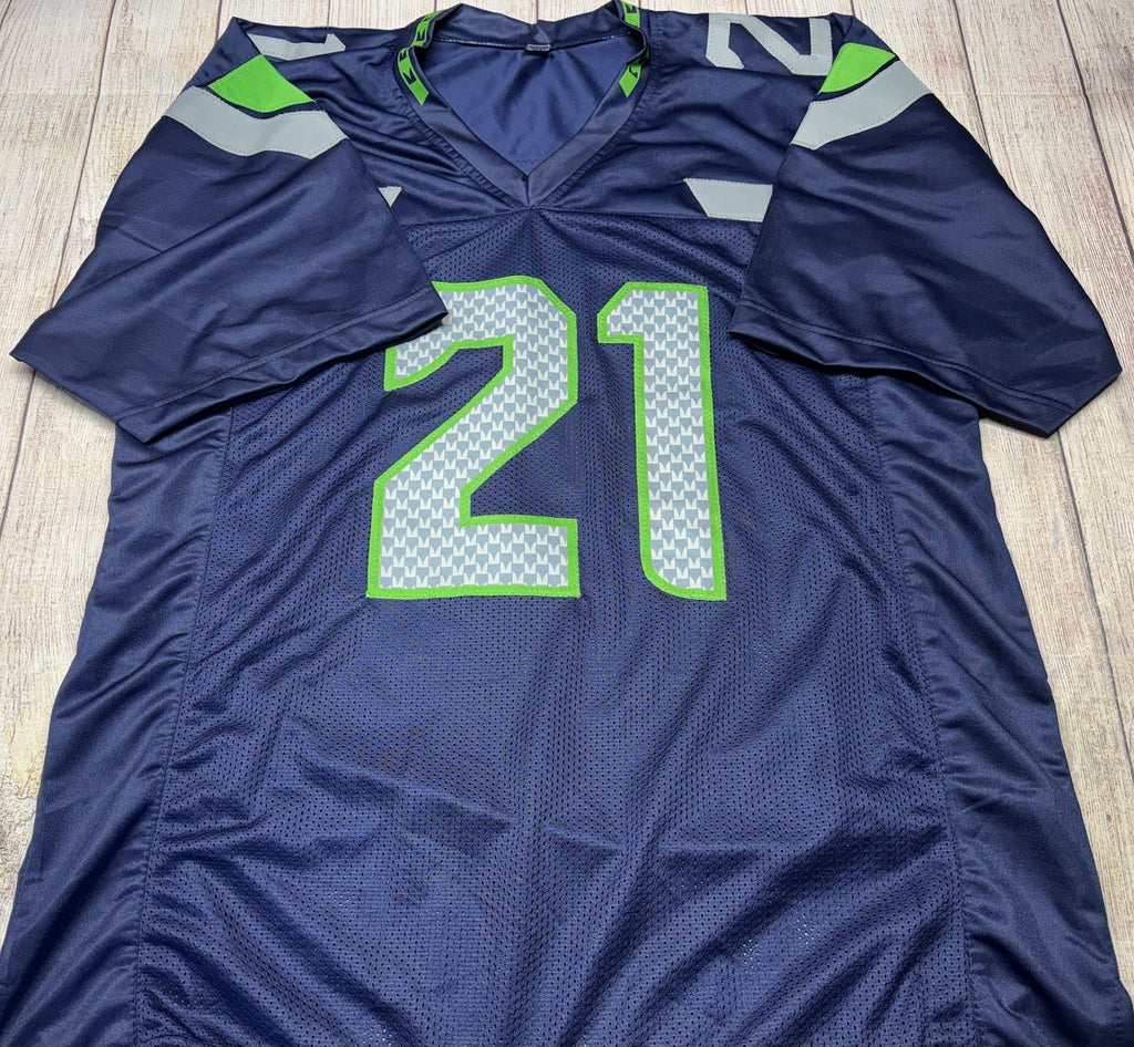 Devon Witherspoon Autographed Seattle Seahawks Blue Custom Jersey – JSA COA