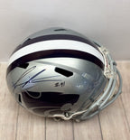 Kansas State Wildcats Felix Anudike-uzomah F S Replica Autographed Helmet – Beckett COA