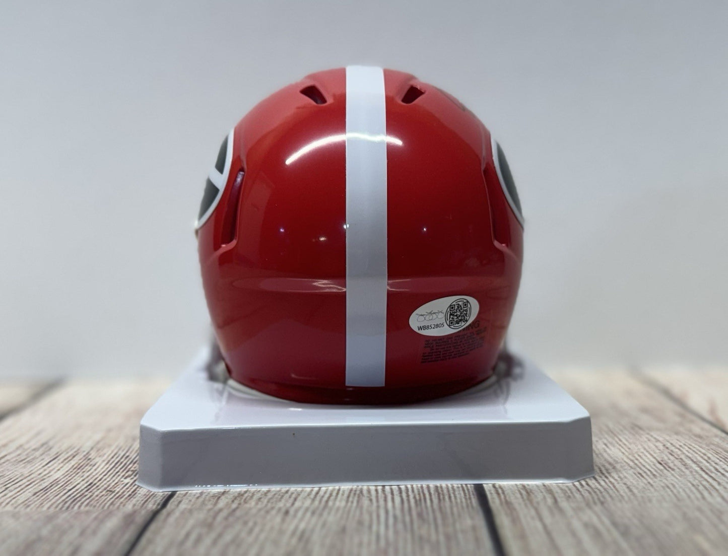GEORGIA BULLDOGS ELIJAH GRIFFIN SIGNED MINI HELMET JSA COA!!!