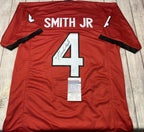 Georgia Bulldogs Nolan Smith JR Autographed Red Custom Jersey – JSA COA