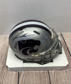 Kansas State Wildcats Felix Anudike-uzomah Autographed Gray Mini Helmet – Beckett COA