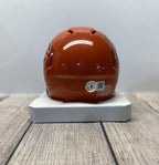Roschon Johnson Autographed Chicago Bears Orange Mini Helmet – Beckett COA