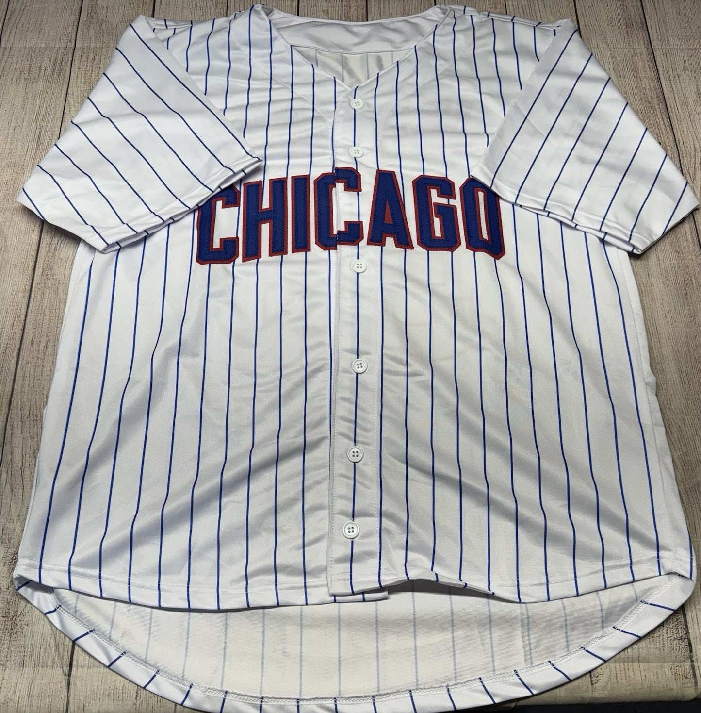 CHICAGO CUBS FERGIE JENKINS SIGNED WHITE CUSTOM JERSEY JSA COA!!! “HOF 91”
