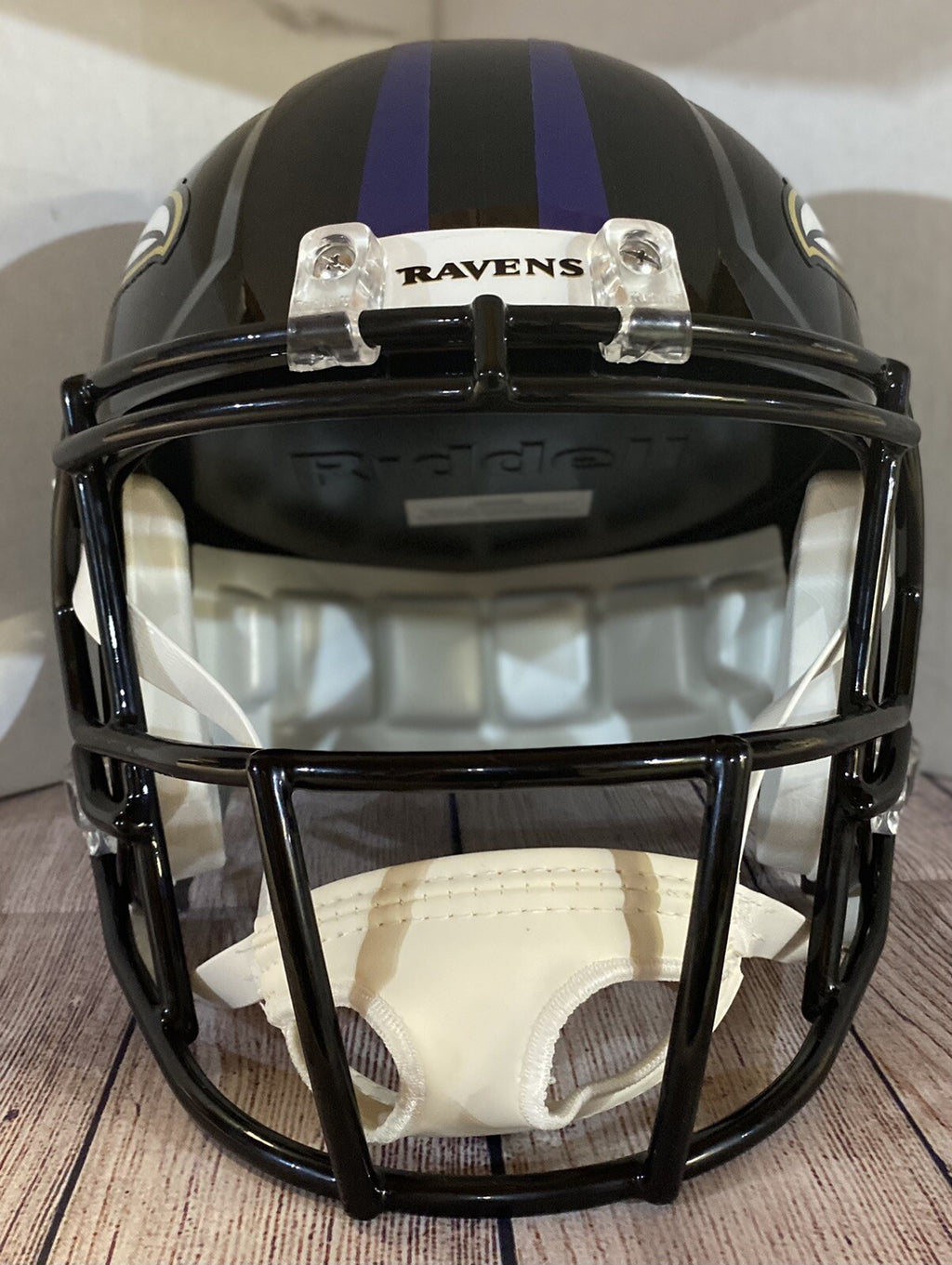 Odafe Jayson Oweh Fullsize Speed Replica Autographed Baltimore Ravens Helmet – JSA COA