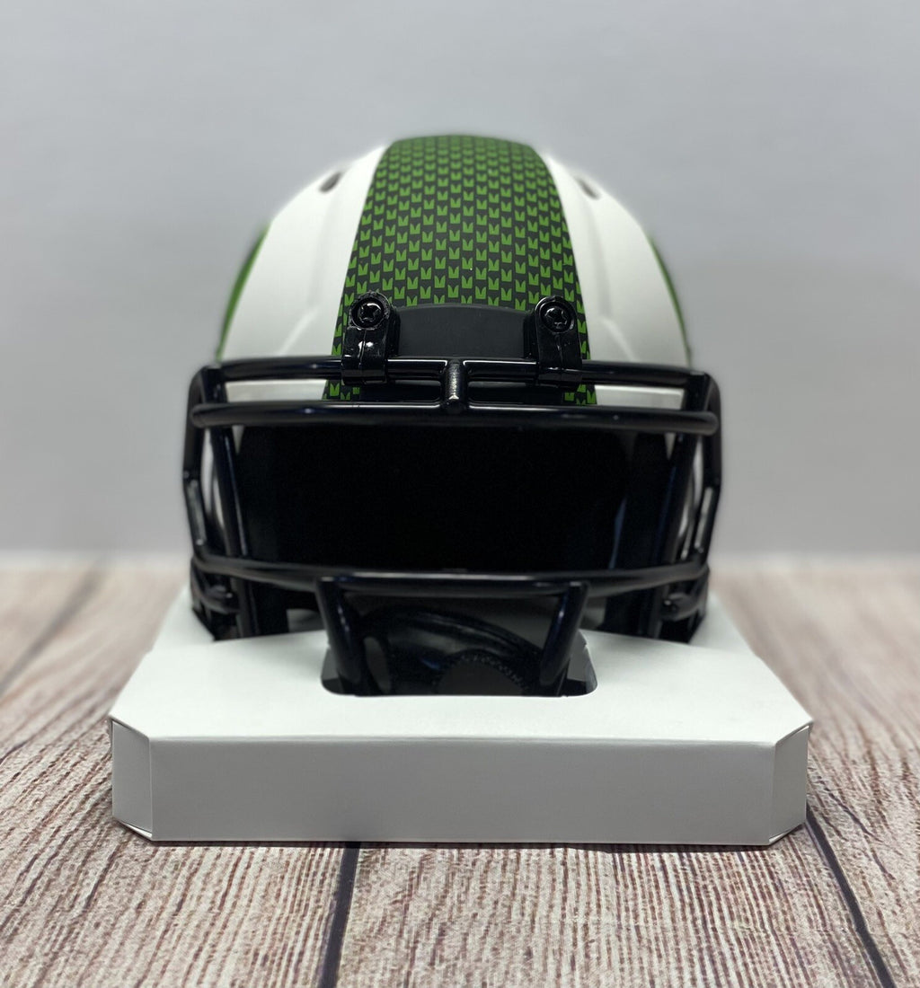 Devon Witherspoon Lunar Autographed Seattle Seahawks Mini Helmet – JSA COA