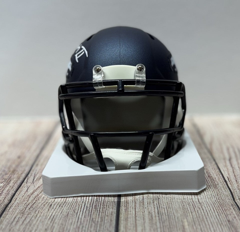 DENVER BRONCOS PATRICK SURTAIN II SIGNED SPEED MINI HELMET BECKETT COA!!!