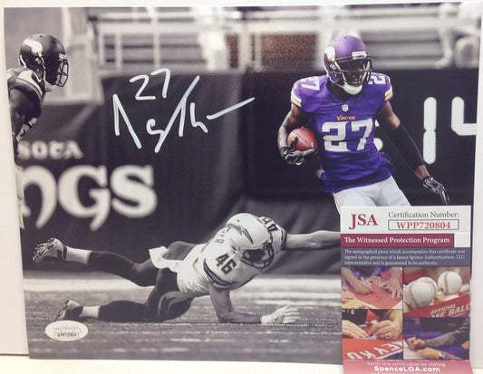 MINNESOTA VIKINGS JAYRON KEARSE SIGNED 8x10 PHOTO8 JSA COA!!