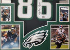 Zach Ertz Autographed Philadelphia Eagles Black Custom Jersey – JSA COA