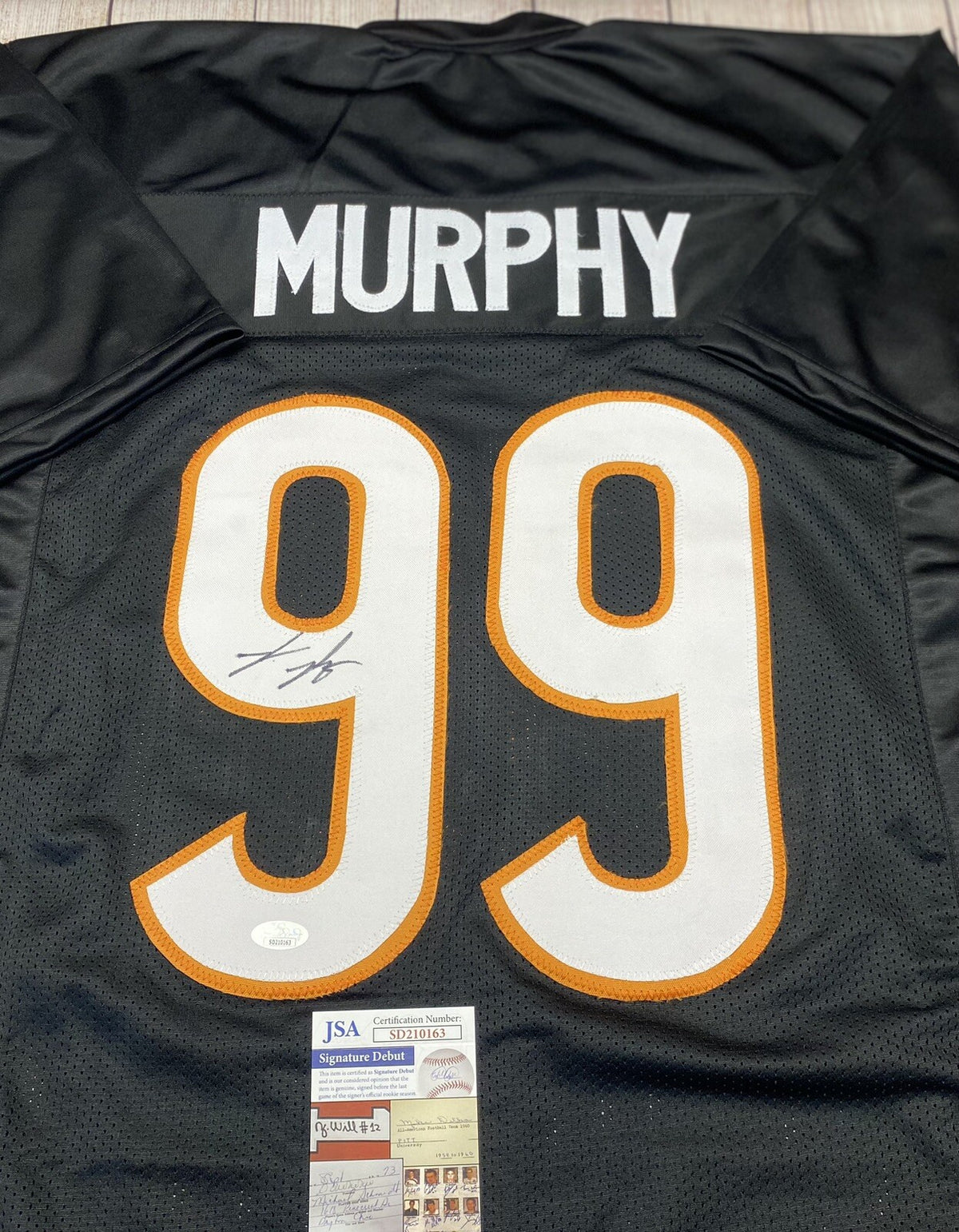 Myles Murphy Autographed Cincinnati Bengals Black Jersey – JSA COA