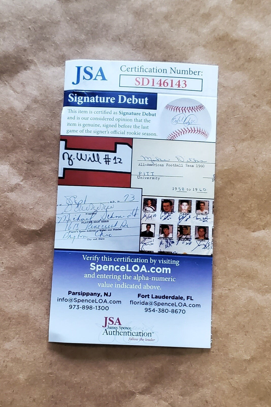 BUFFALO BILLS FRAMED GREGORY ROUSSEAU SIGNED FRAMED BLUE CUSTOM JERSEY JSA COA!