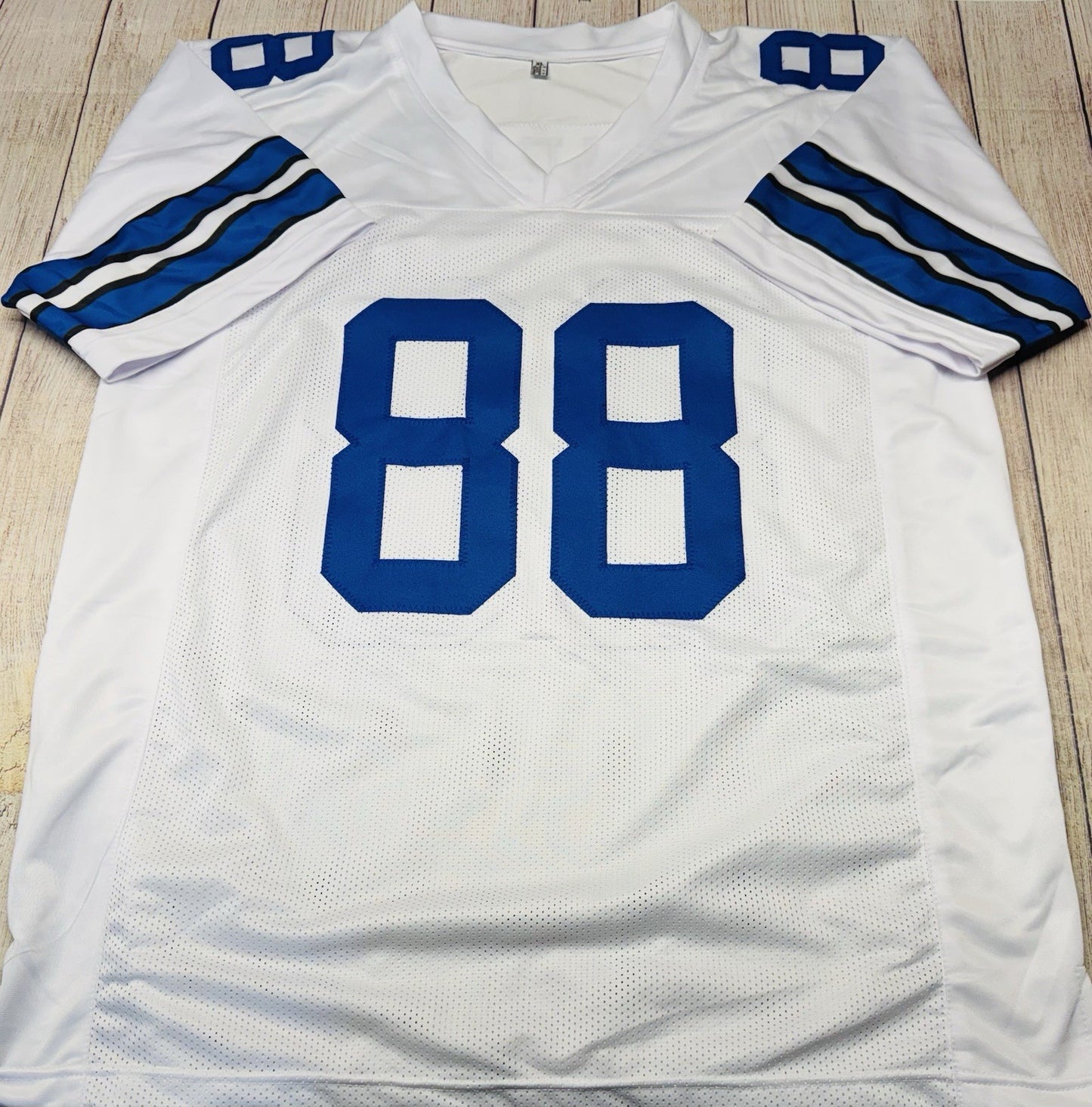 DALLAS COWBOYS DREW PEARSON SIGNED WHITE CUSTOM JERSEY W/JSA COA!!!