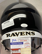 Odafe Jayson Oweh Fullsize Speed Replica Autographed Baltimore Ravens Helmet – JSA COA