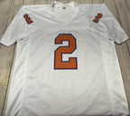 Clemson Tigers Nate Wiggins Autographed White Custom Jersey – JSA COA