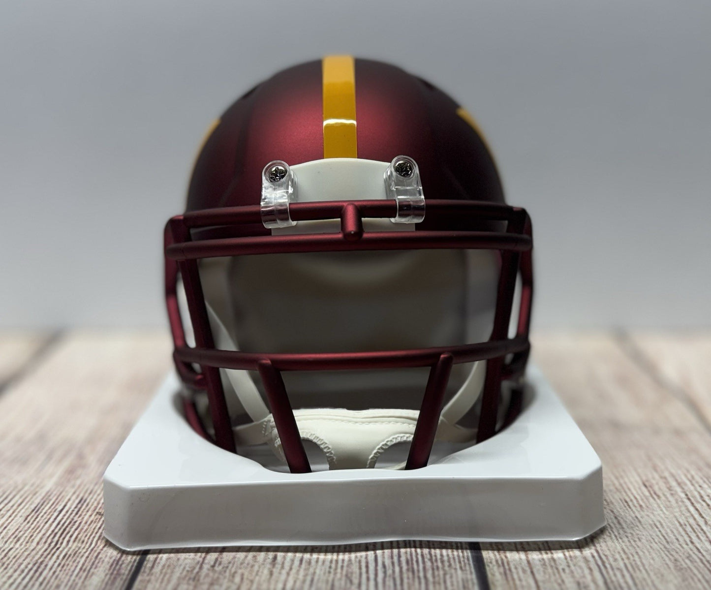 WASHINGTON COMMANDERS SIGNED BRIAN ROBINSON JR SPEED MINI HELMET PSA COA!!