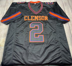 Clemson Tigers Nate Wiggins Autographed Black Custom Jersey – JSA COA