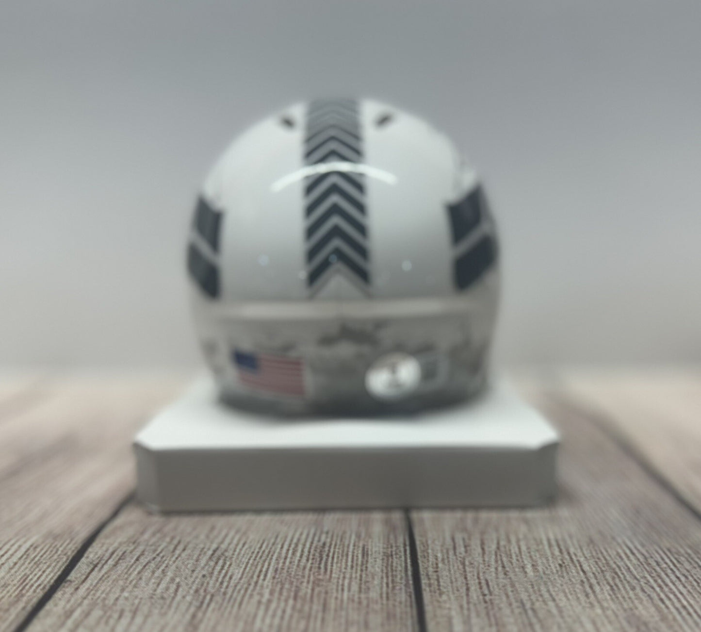 SEATTLE SEAHAWKS DEVON WITHERSPOON SIGNED 2024 SALUTE TO SERVICE MINI HELMET BEC