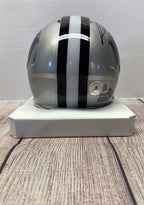 Kansas State Wildcats Felix Anudike-uzomah Autographed Gray Mini Helmet – Beckett COA