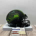 Devon Witherspoon Eclipse Autographed Seattle Seahawks Mini Helmet – JSA COA
