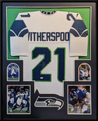 Devon Witherspoon Autographed Seattle Seahawks White Custom Jersey – JSA COA