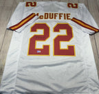Trent Mcduffie Autographed Kansas City Chiefs White Custom Jersey – Beckett COA