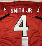 Georgia Bulldogs Nolan Smith JR Autographed Red Custom Jersey – JSA COA