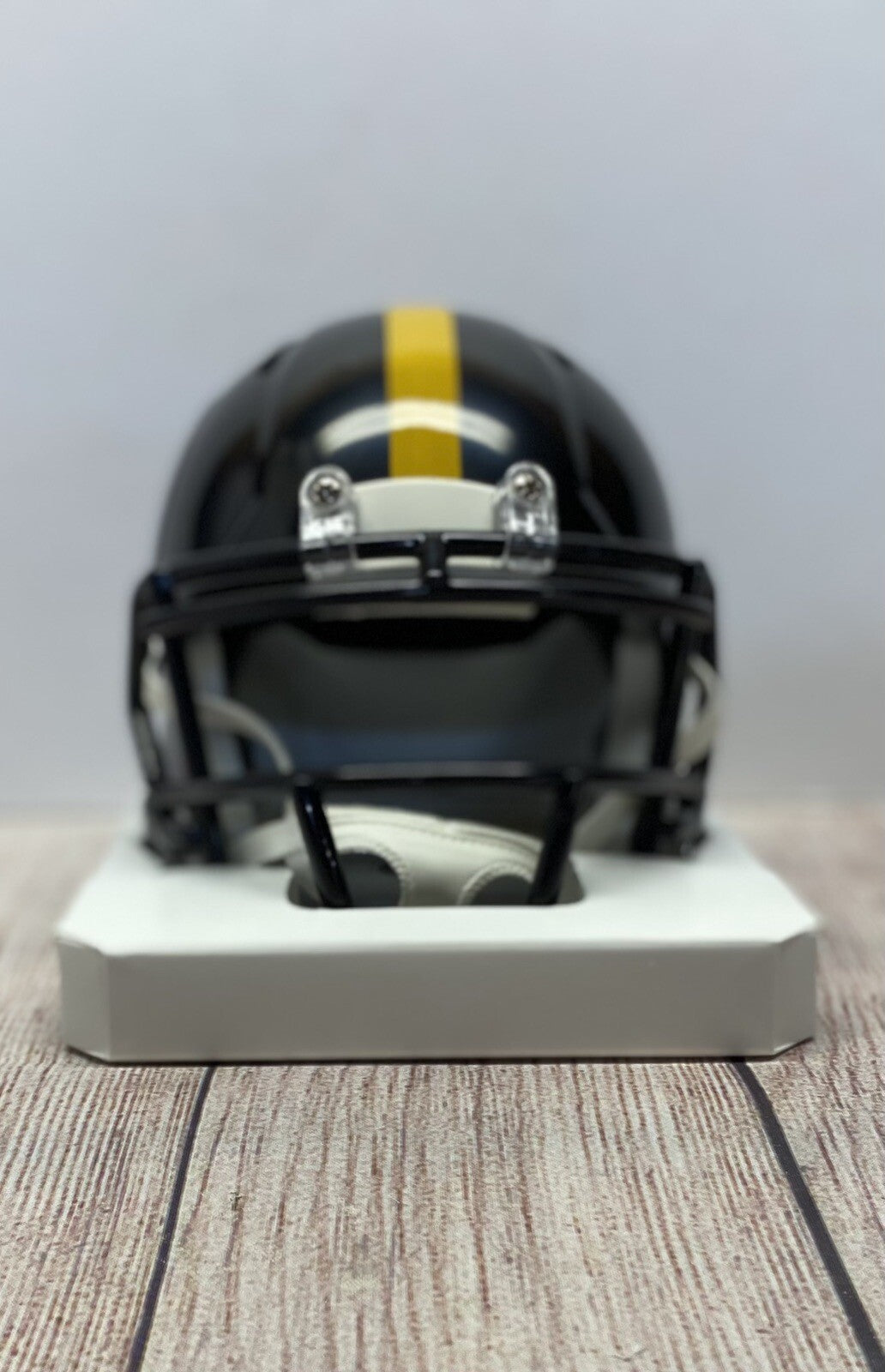 PITTSBURGH STEELERS JOEY PORTER JR SIGNED MINI HELMET JSA COA!!!