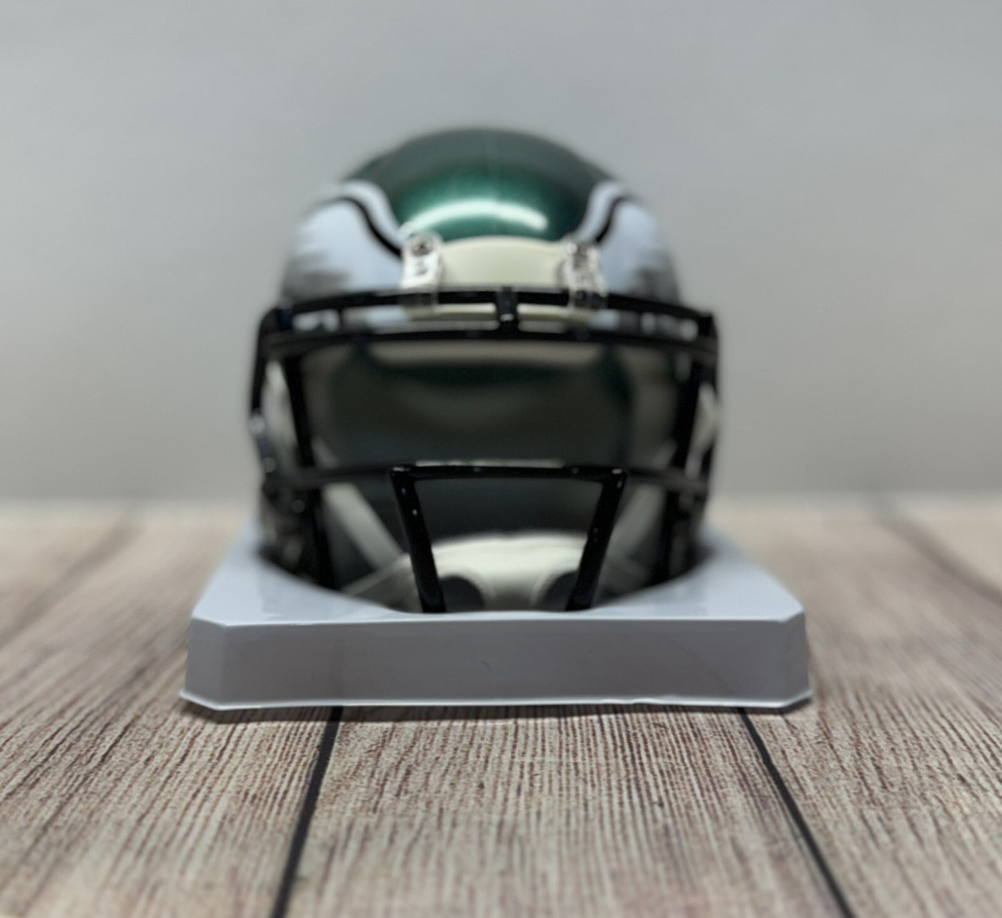 PHILADELPHIA EAGLES QUINYON MITCHELL SIGNED SPEED MINI HELMET JSA COA