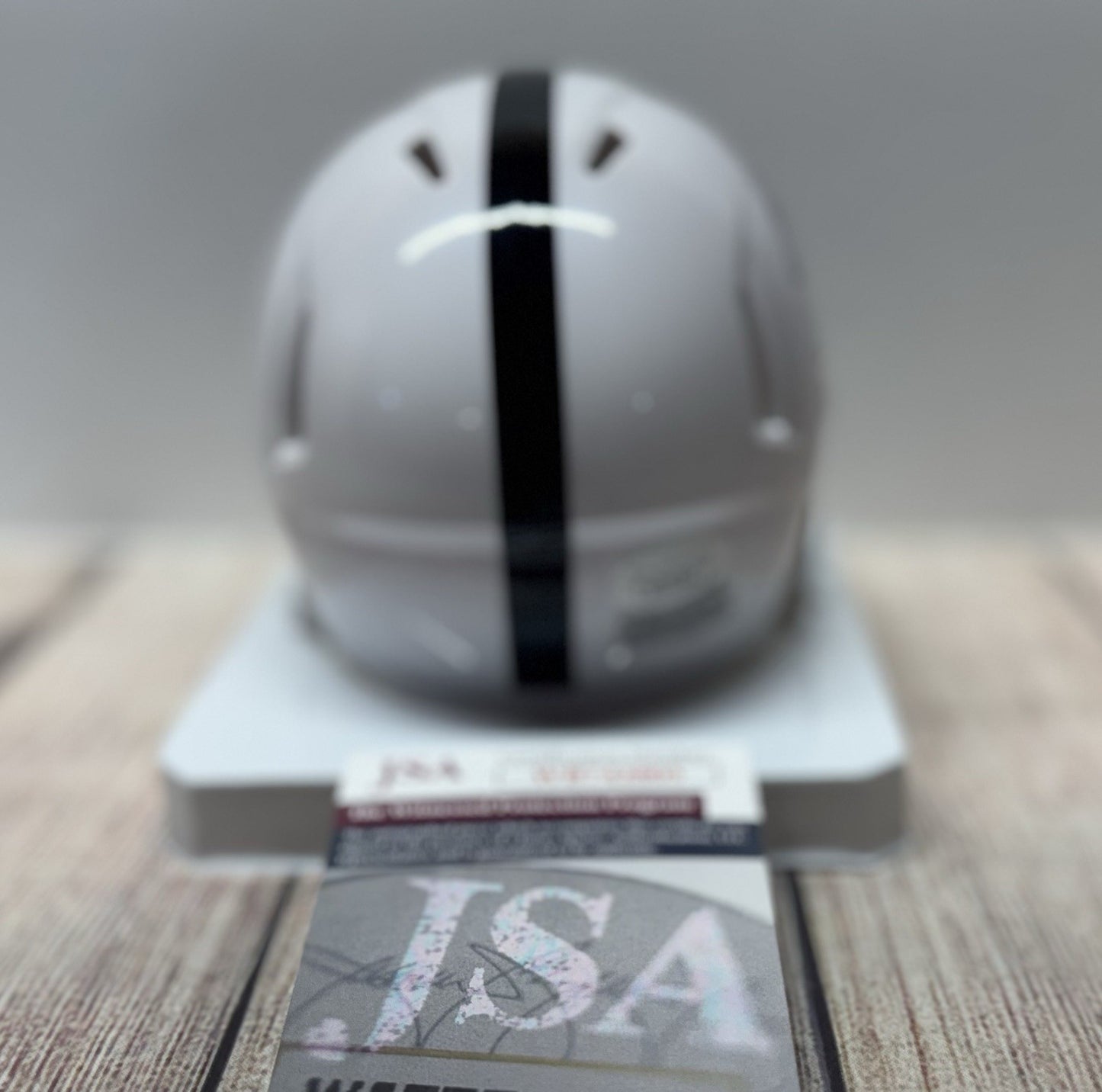 PENN STATE NITTANY LIONS JAYLEN REED SIGNED MINI HELMET JSA COA!!!