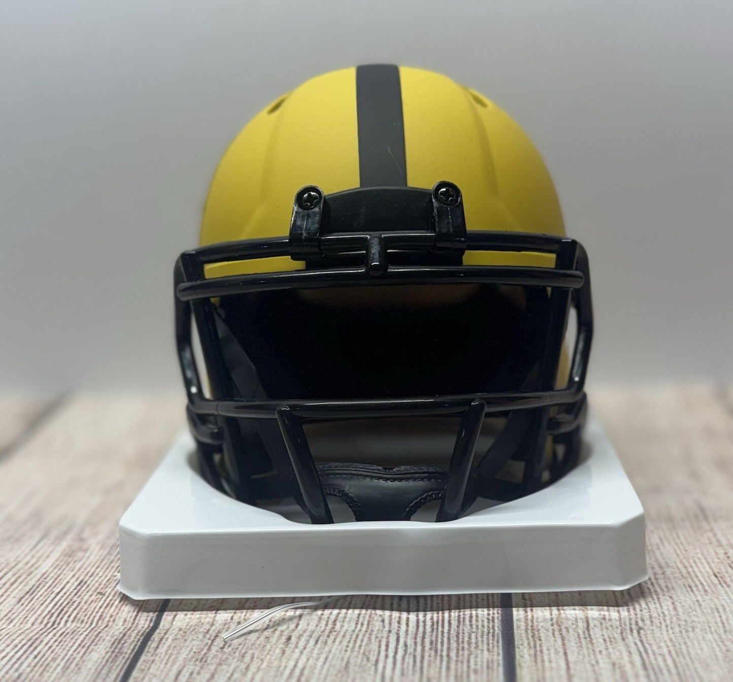 PITTSBURGH STEELERS JOEY PORTER JR SIGNED RAVE MINI HELMET JSA COA!!!