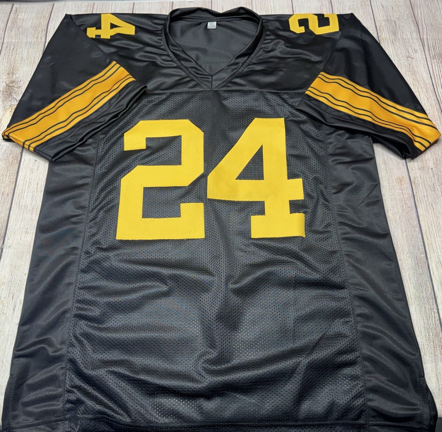 PITTSBURGH STEELERS JOEY PORTER JR SIGNED CUSTOM COLOR RUSH JERSEY   JSA COA!!!!