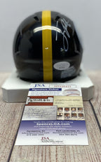 Joey Porter JR Autographed Pittsburgh Steelers Mini Helmet – JSA COA