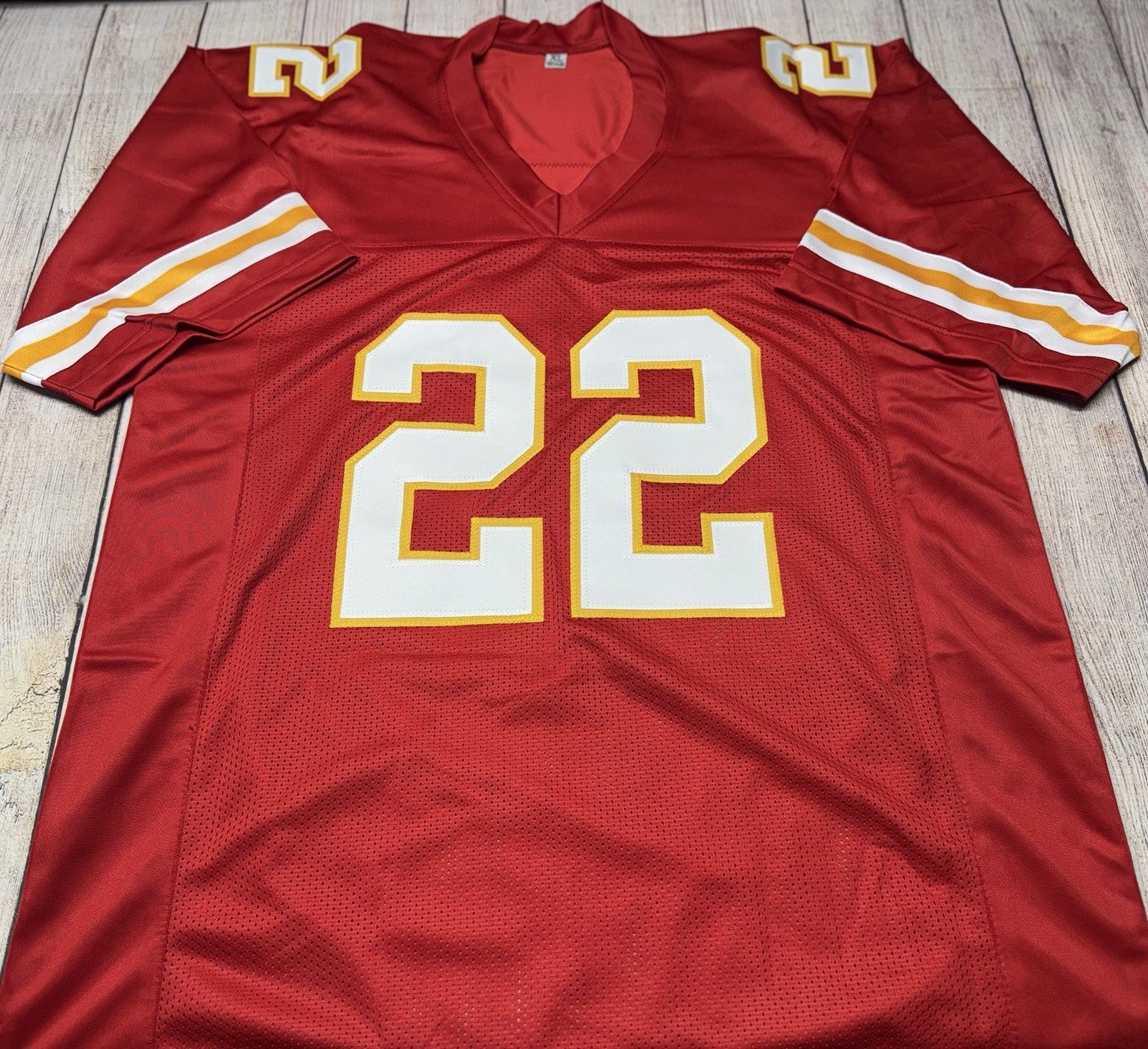 Trent Mcduffie Autographed Kansas City Chiefs Red Custom Jersey – JSA COA