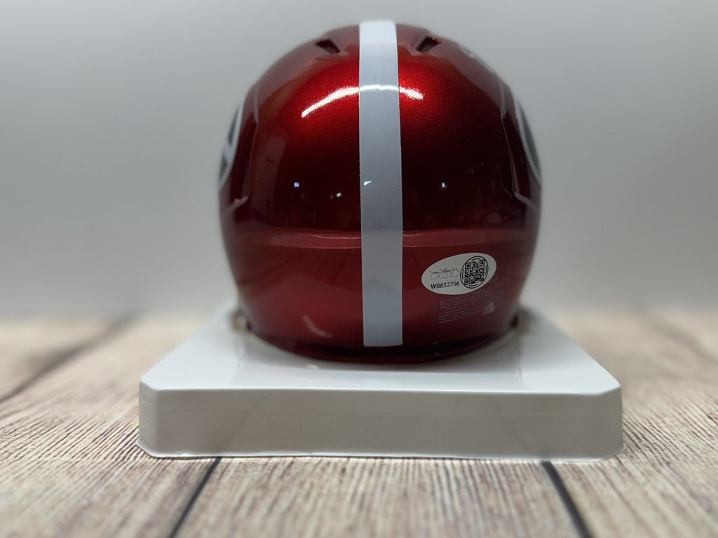 Georgia Bulldogs Elijah Griffin Flash Autographed Mini Helmet – JSA COA