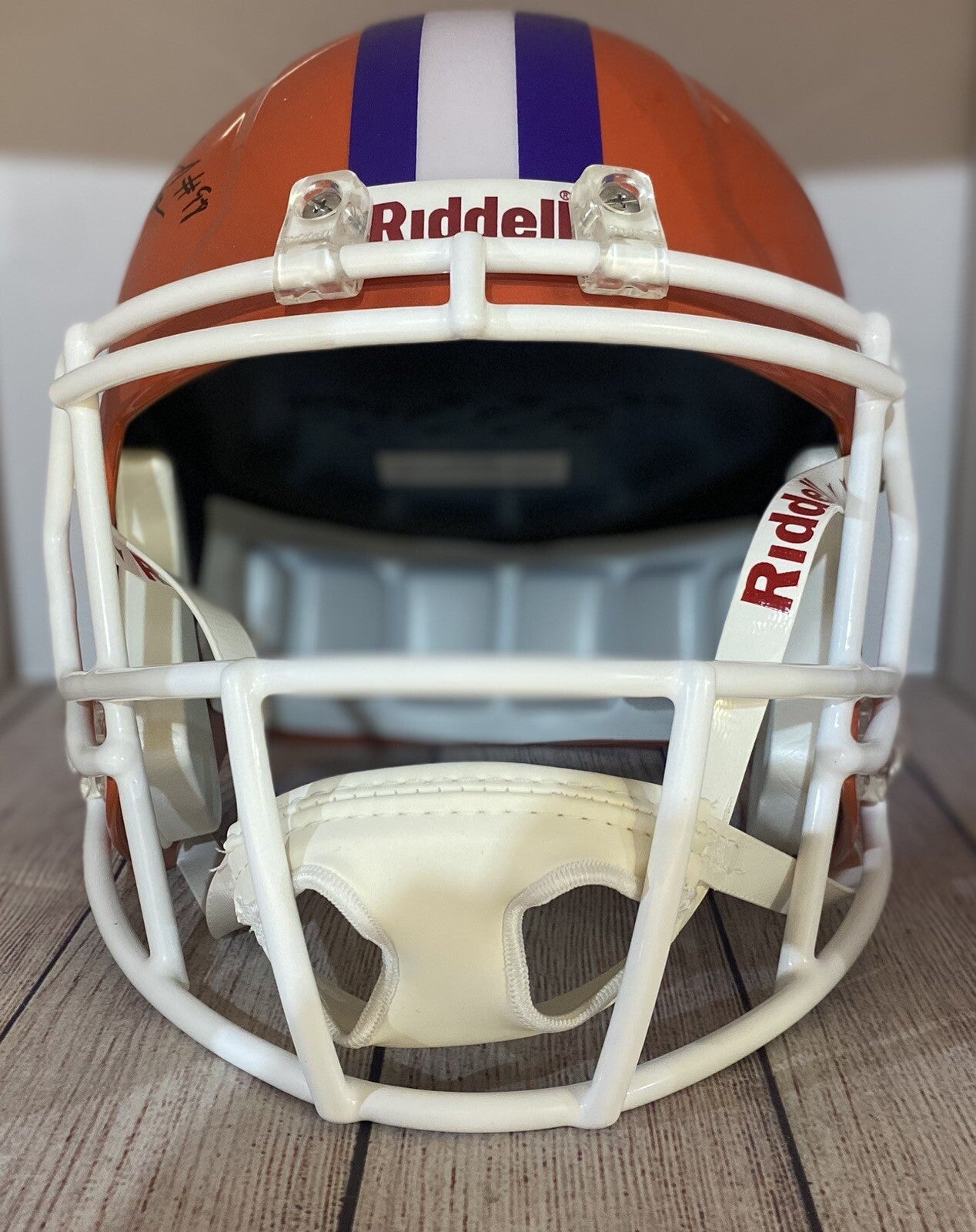 CLEMSON TIGERS MYLES MURPHY SIGNED FULLSIZE REPLICA HELMET2  JSA COA