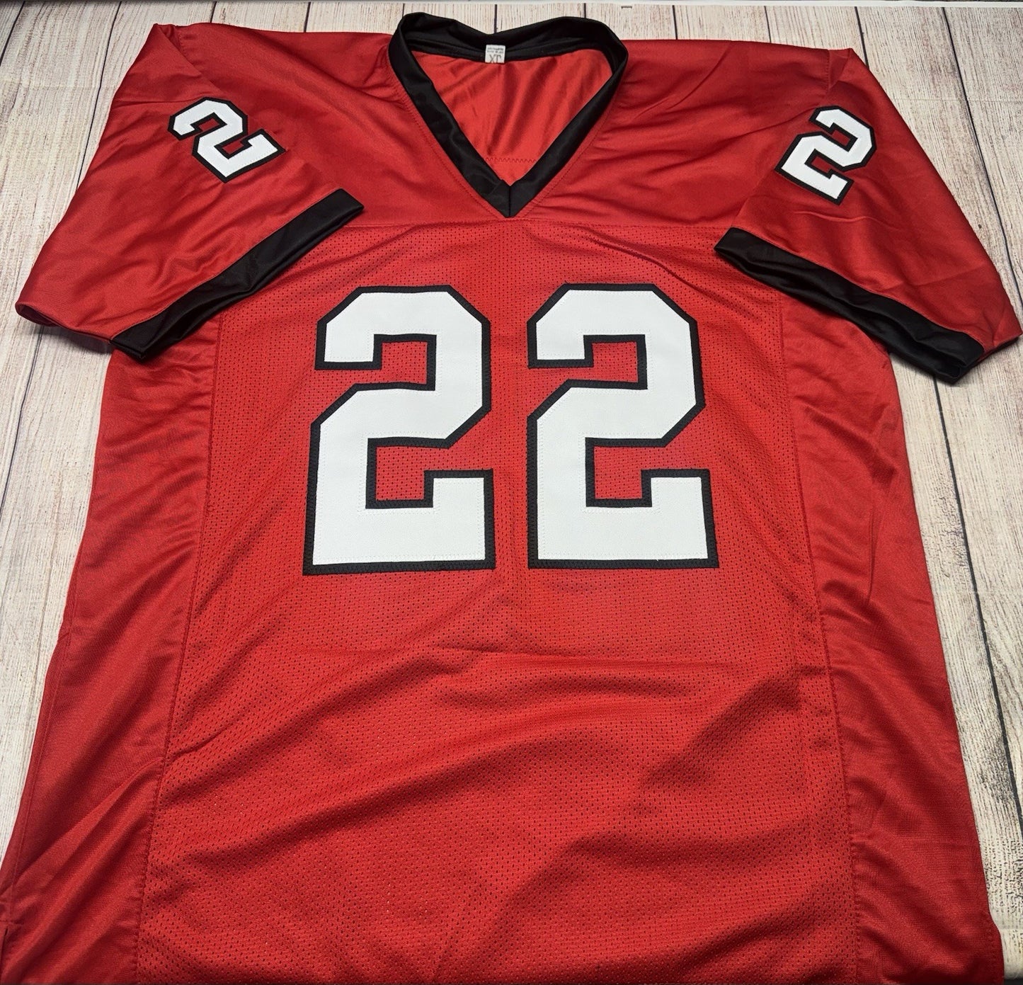 GEORGIA BULLDOGS JAVON BULARD SIGNED CUSTOM RED JERSEY BECKETT COA!!!