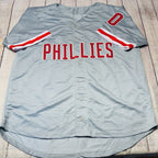 JSA certificate of authenticity for Jamie Moyer autographed Phillies jersey