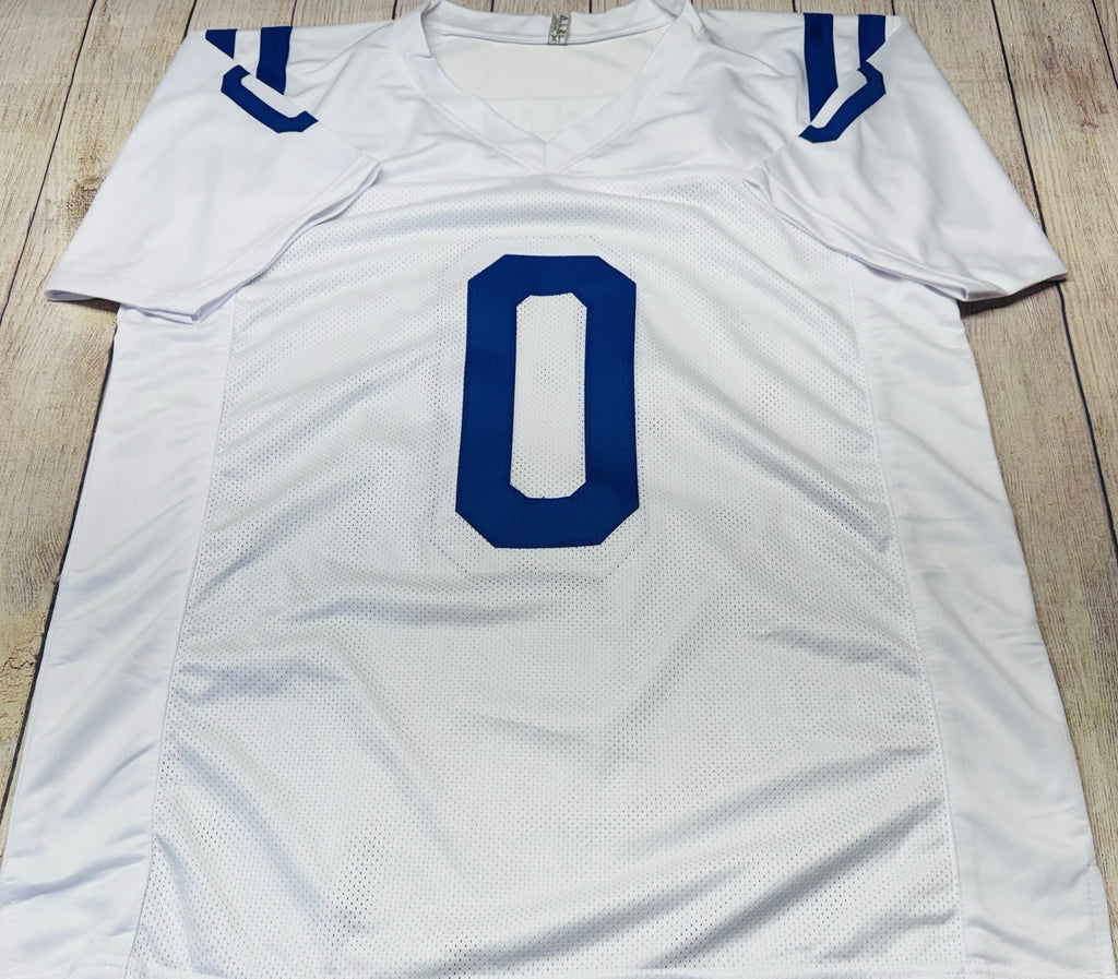 JSA certificate of authenticity for Camryn Bynum autographed Colts white jersey
